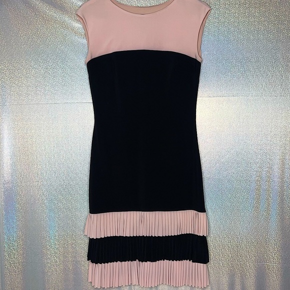 Frank Lyman Design Dresses & Skirts - Frank Lyman dress pink black formal classy elegant pink and black ruffle bottom